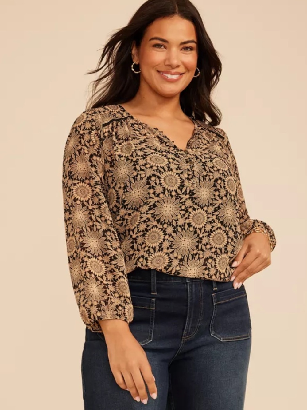Maurice’s Henley Long Sleeve
